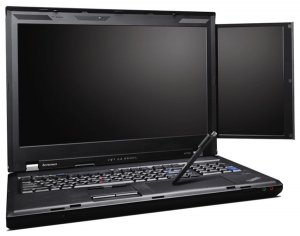 Lenovo представил ноутбук с необычным дисплеем